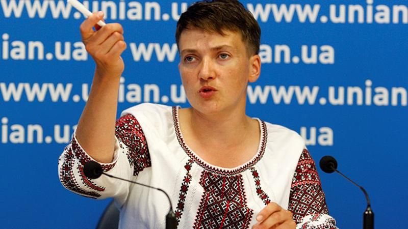 Стали известны истинные мотивы поездки Савченко на Донбасс Стали известны истинные мотивы поездки Савченко на Донбасс