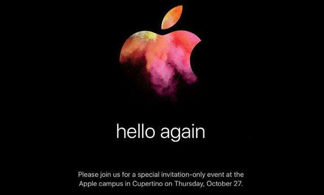 Apple офіційно презентує свіженький MacBook наприкінці жовтня