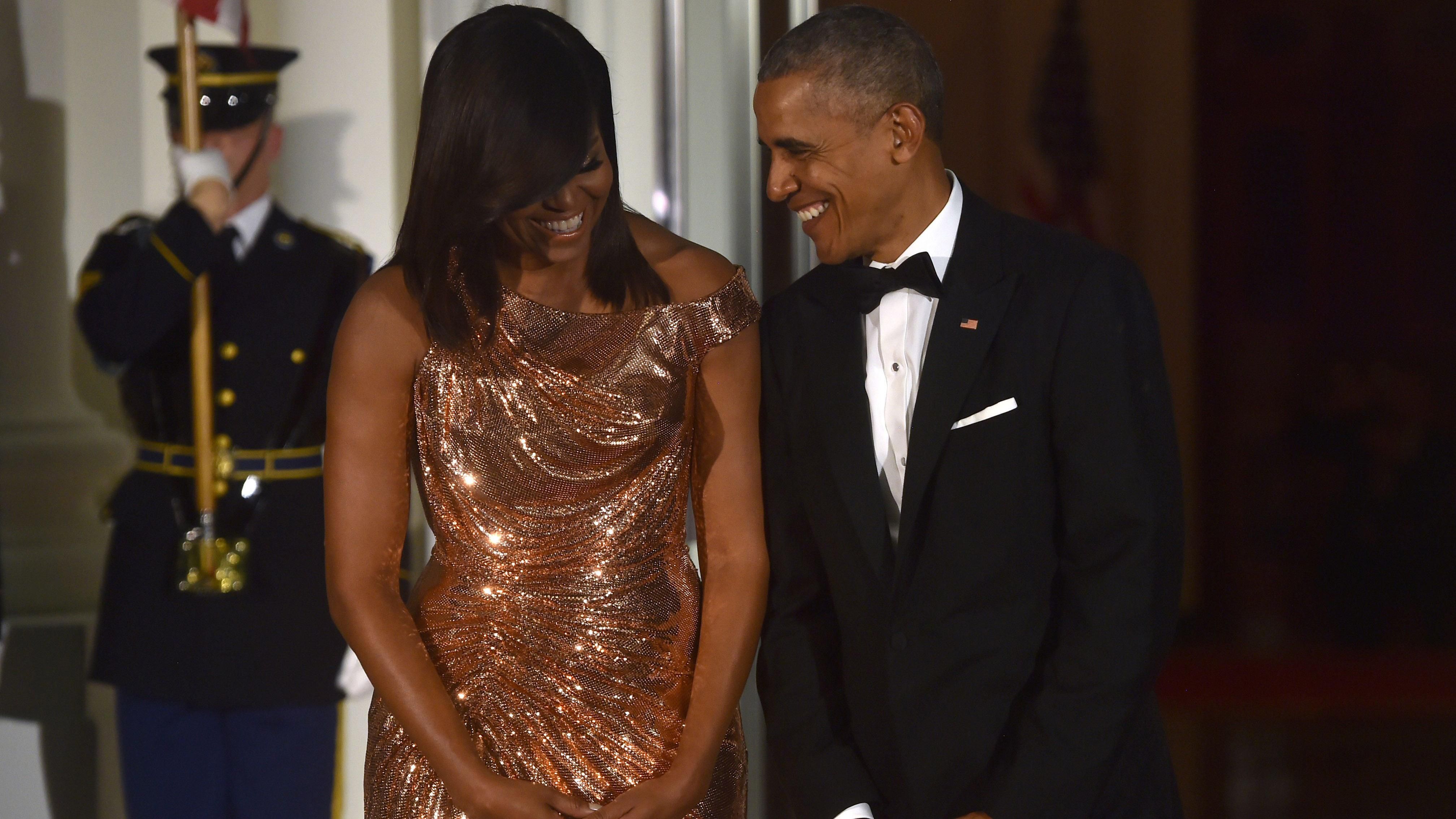 Чем Мишель Обама покорила гостей на "прощальном" ужине президента США