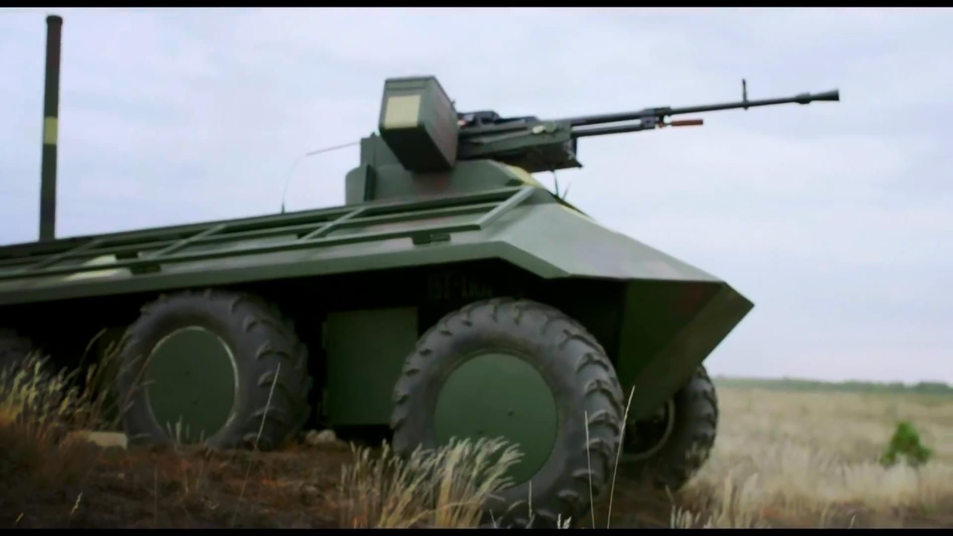 Українці розробили безпілотний міні-БТР для завдань на передовій Українці розробили безпілотний міні-БТР для завдань на передовій