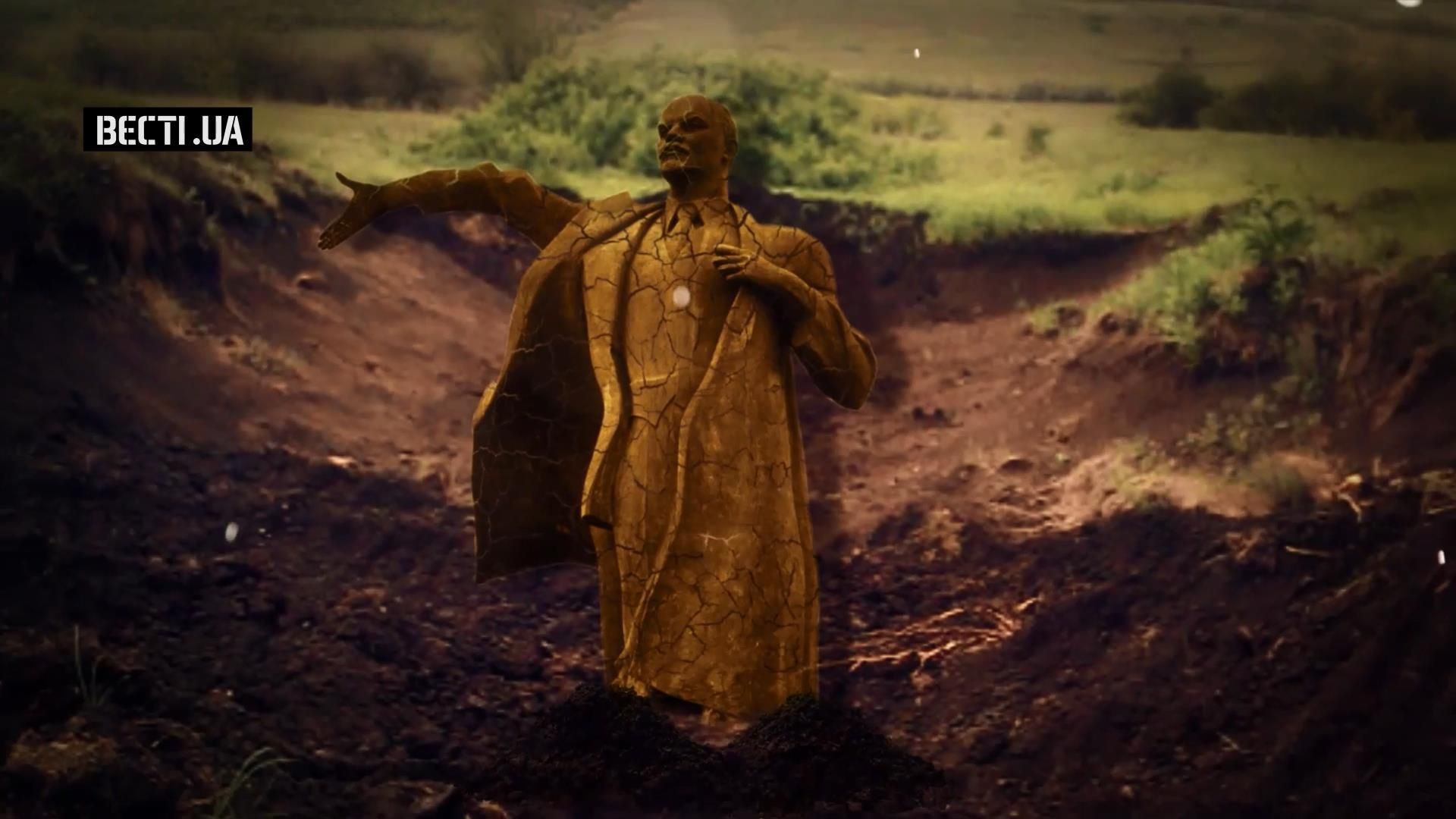 Ленину оторвали голову в Крыму Ленину оторвали голову в Крыму