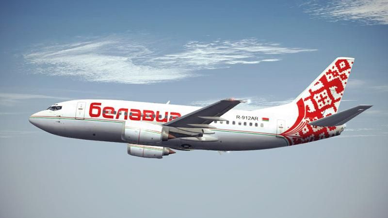 У Білорусі відреагували на примусове повернення білоруського літака до Києва 