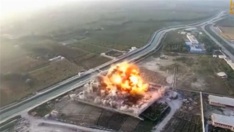 Террористы сняли на видео посредством дрона подрыв смертника Террористы сняли на видео посредством дрона подрыв смертника