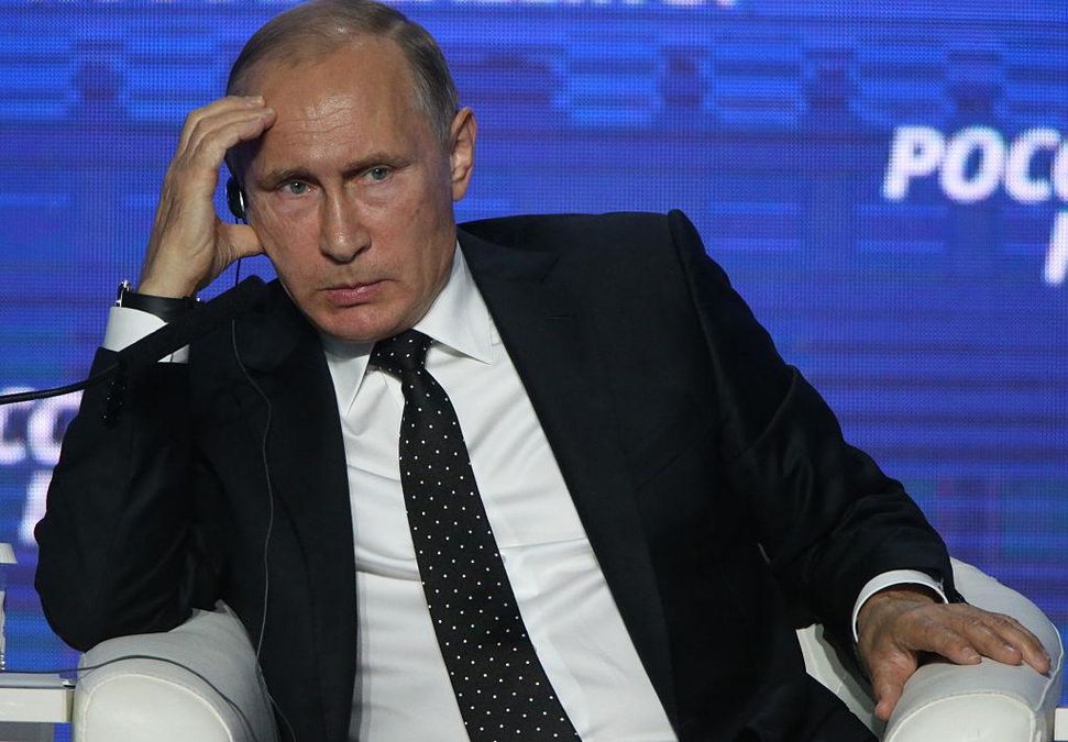 Відомий російський карикатурист намалював "ранок" Путіна Відомий російський карикатурист намалював "ранок" Путіна