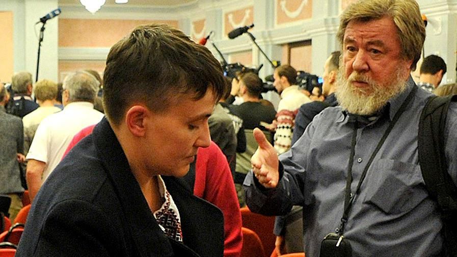 Савченко заключила пари с российским журналистом