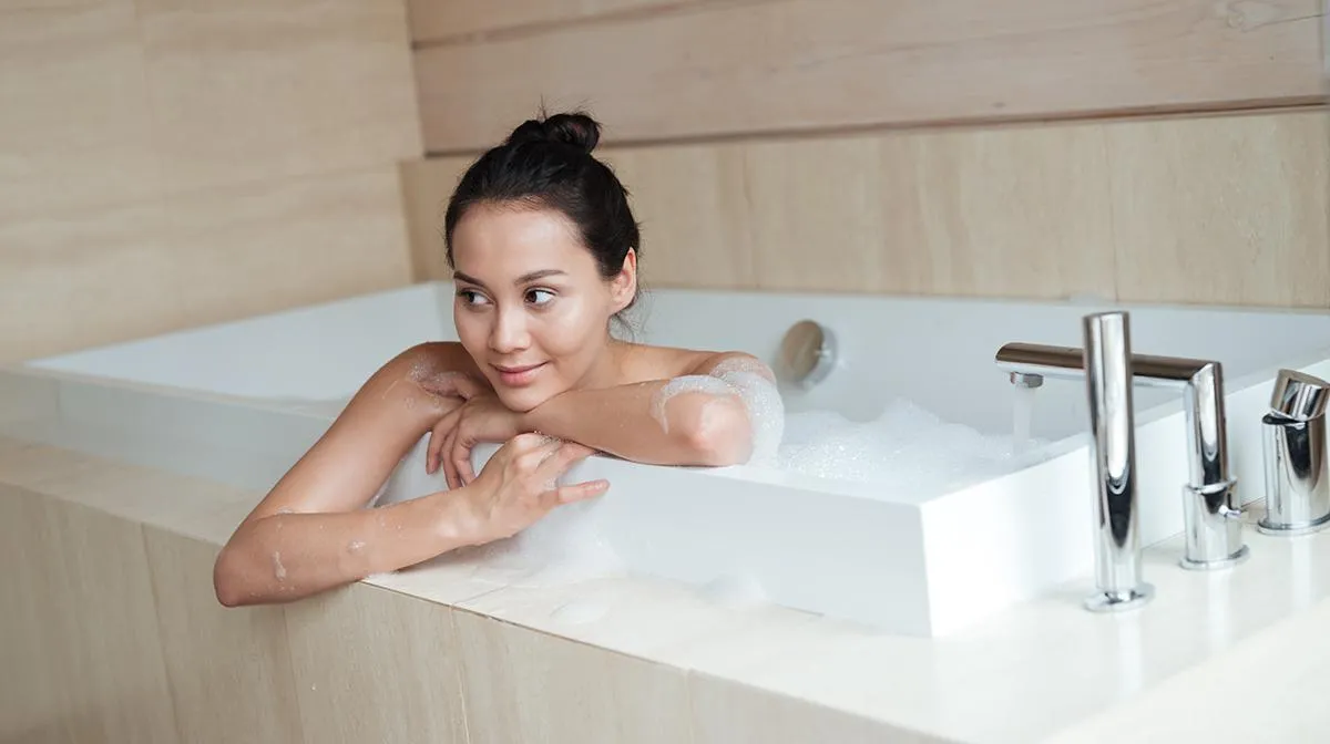 Тепла ванна – чудовий спосіб, щоб розслабитися перед сном