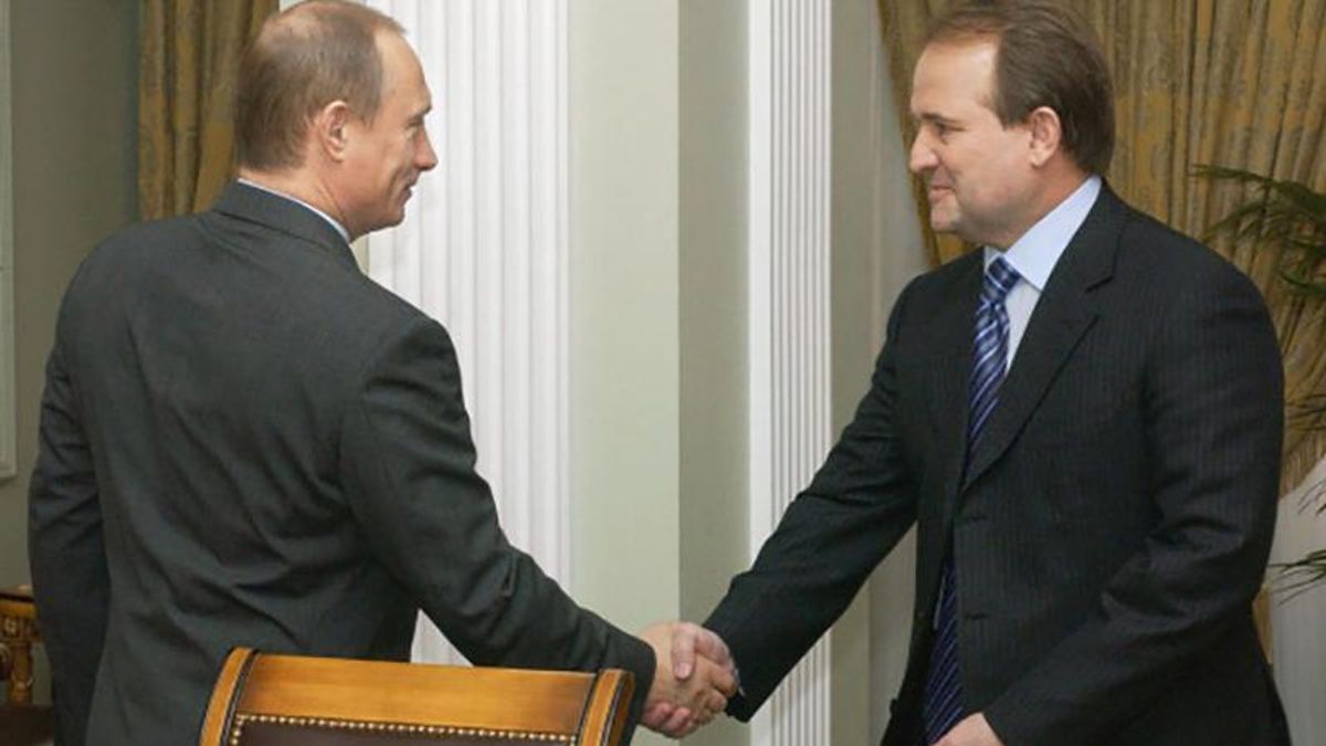 Медведчук посетил Путина в Сочи Медведчук посетил Путина в Сочи