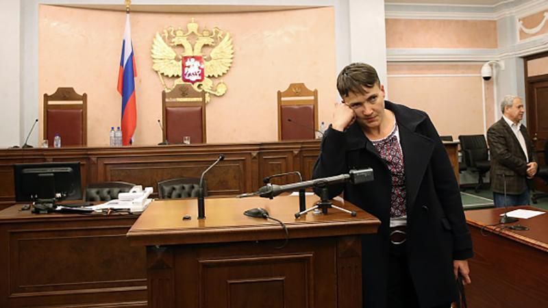 Савченко розповіла, чого її потягнуло до Москви 