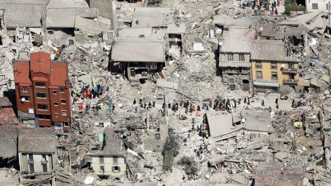 Италию ждут новые землетрясения