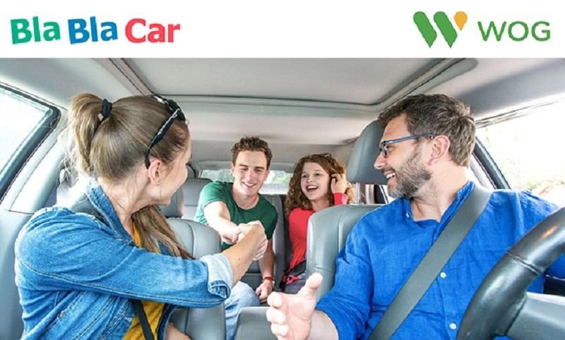 Украинцы смогут сэкономить больше с WOG и BlaBlaCar