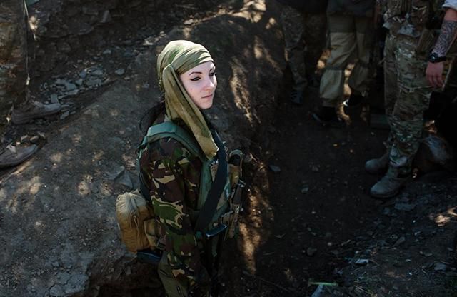 Фотограф из США сделала снимки украинских женщин-бойцов АТО
