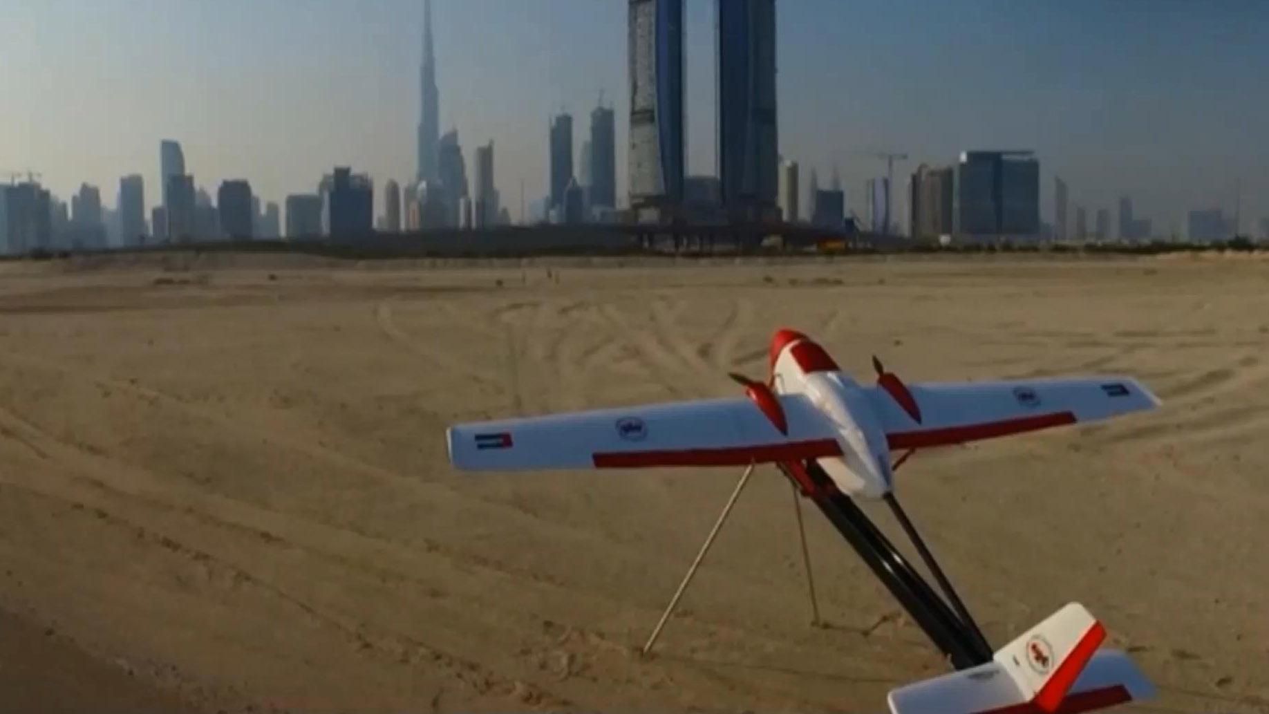 В аеропорті Дубая запустили безпілотного мисливця за дронами
