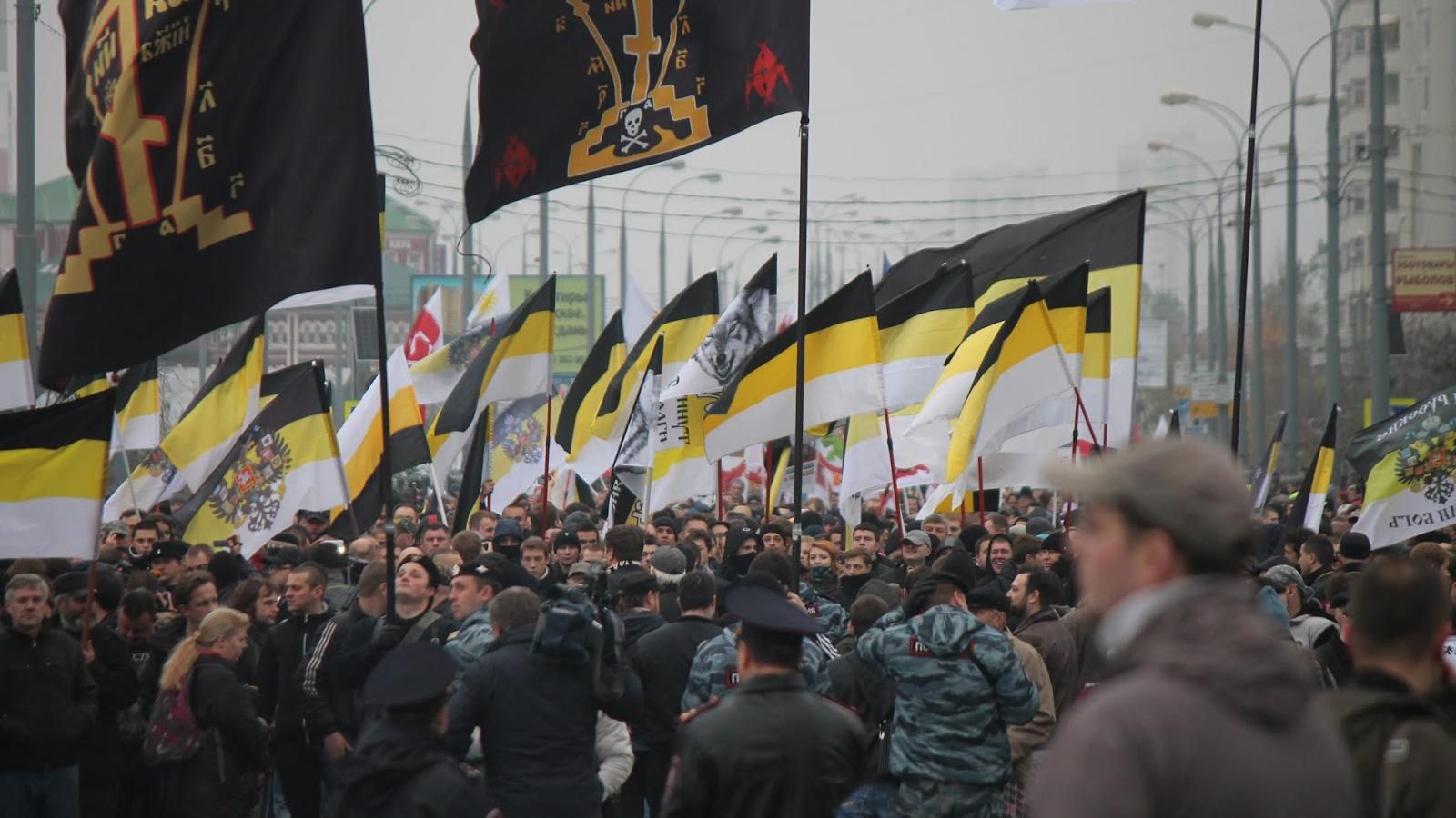 Путін – зрадник і ворог, – у Москві відбувся "Русский марш" 