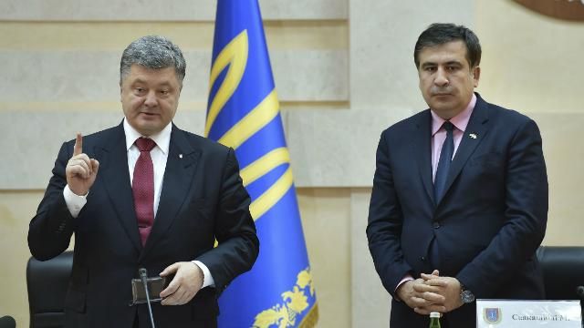 Саакашвили отказал Порошенко возглавить БПП, – Лещенко Саакашвили отказал Порошенко возглавить БПП, – Лещенко