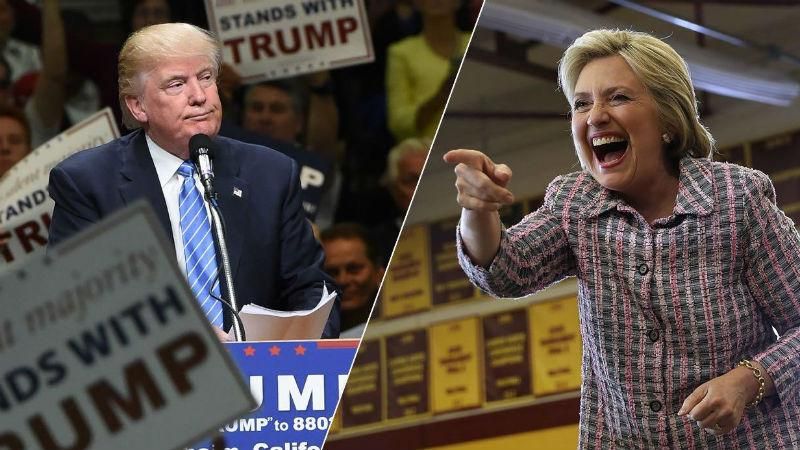 Напруга за день до виборів зростає: розрив між Клінтон та Трампом мінімальний Напруга за день до виборів зростає: розрив між Клінтон та Трампом мінімальний