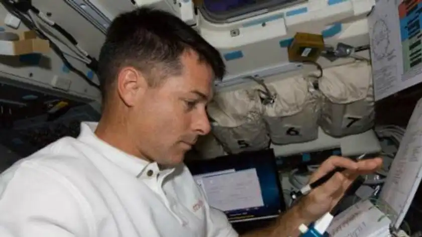 Американський астронавт проголосував із космосу