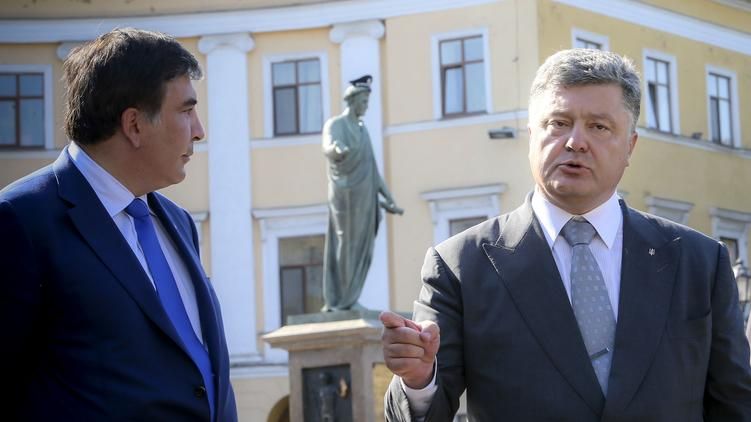 Порошенко через сутки отреагировал на заявление Саакашвили