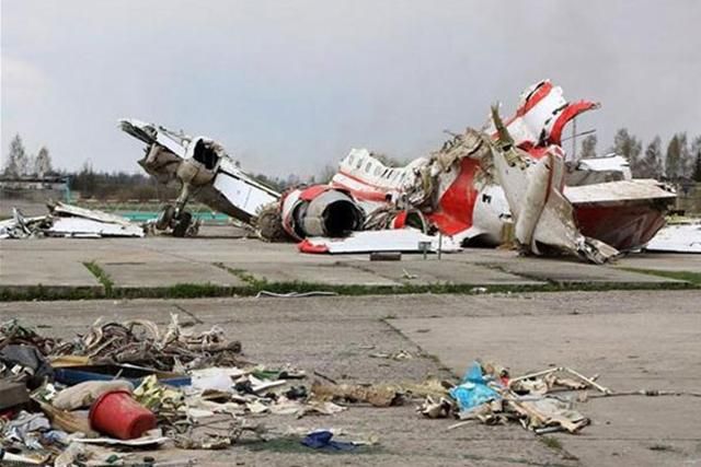 Следы тротила нашли на обломках самолета Качиньского – СМИ