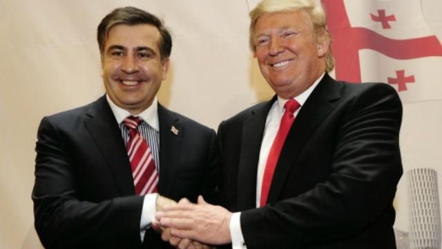 Саакашвили похвастался 20-летним знакомством с Трампом: говорит, что предсказывал его победу