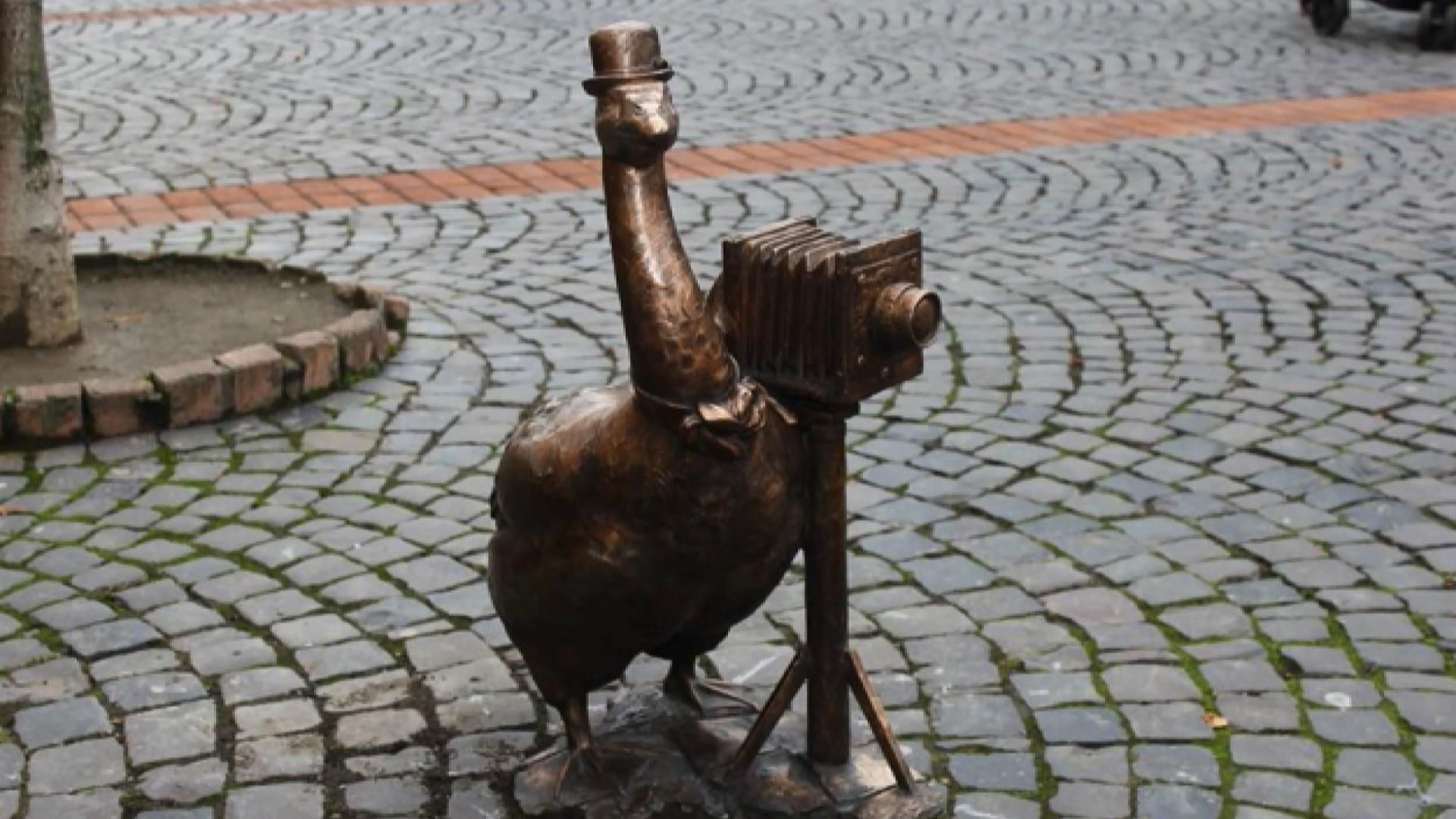 Необычные скульптуры украсили улицы Мукачево Необычные скульптуры украсили улицы Мукачево