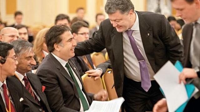 Саакашвили заявил, о чем готов говорить с Порошенко Саакашвили заявил, о чем готов говорить с Порошенко