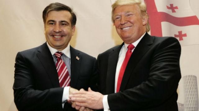Саакашвили объяснил, чем Трамп-президент опасен для Украины