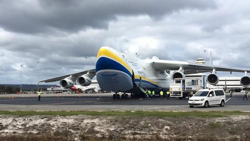 Появились детали пожара самолета Ан-225