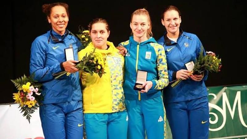 Українки перемогли Росію та тріумфували на етапі Кубку світу з фехтування на шпагах