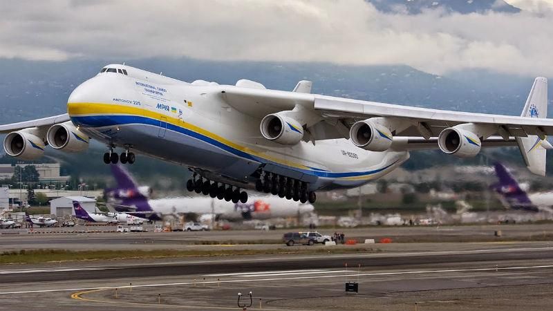Український  літак-гігант "Мрія" встановив рекорд 