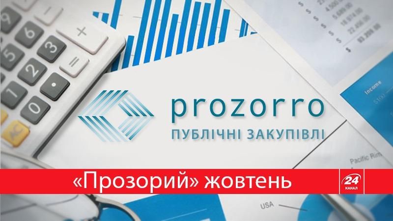 "Прозрачный" октябрь: главные закупки в инфографике "Прозрачный" октябрь: главные закупки в инфографике