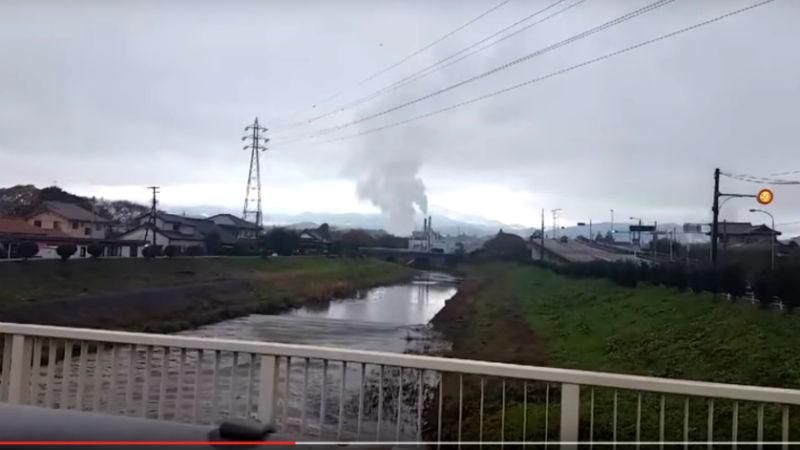 З’явилось відео цунамі в Японії 