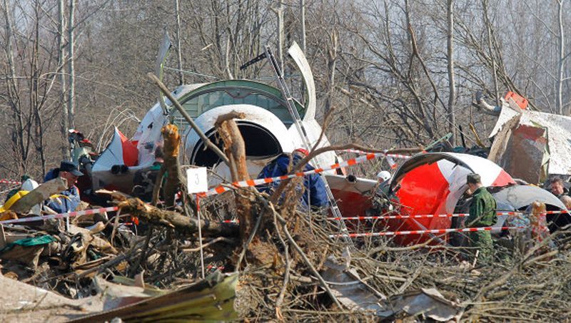 Смоленская катастрофа: реконструкцию последних минут полета Ту-154 опубликовали в Польше