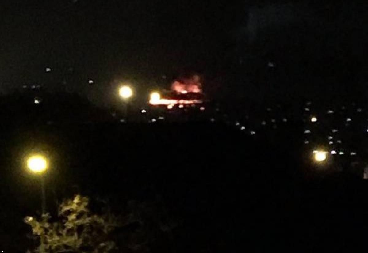 У Донецьку дотла згорів дельфінарій У Донецьку дотла згорів дельфінарій