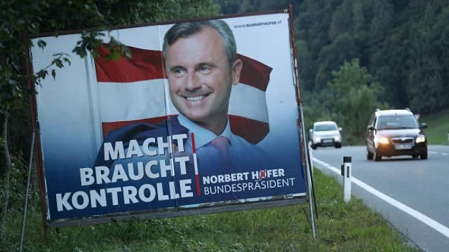 Кандидат в президенти Австрії хоче референдуму про вихід країни з ЄС