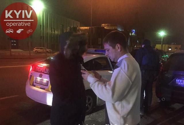Пьяные сотрудники СБУ катались по ночному Киеву: полиция устроила погоню