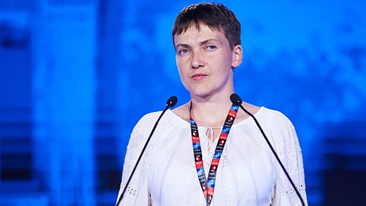 Савченко заявила, що розпочинає самостійну політичну кар'єру  