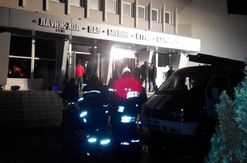 В сеть выложили видео пожара в ночном клубе Львова