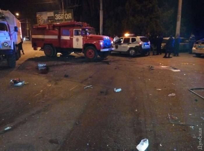 Через серйозну аварію в Одесі постраждали семеро людей