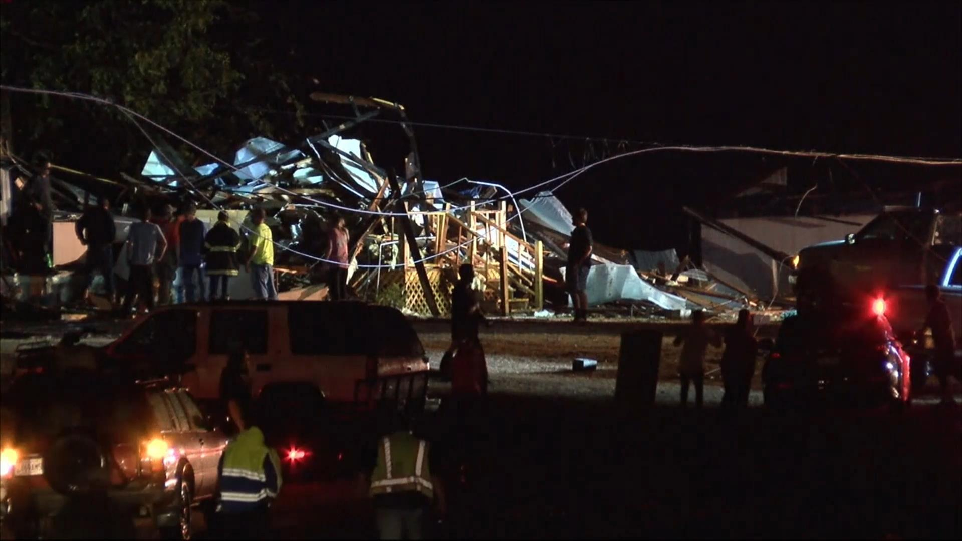 Разрушительный шторм унес жизни людей в США