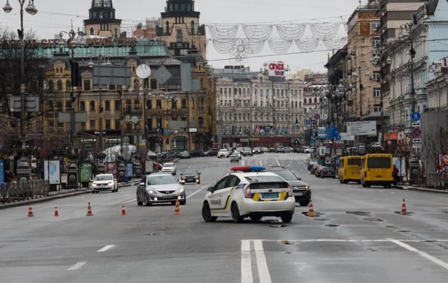 Сегодня ограничат движение в центре Киева