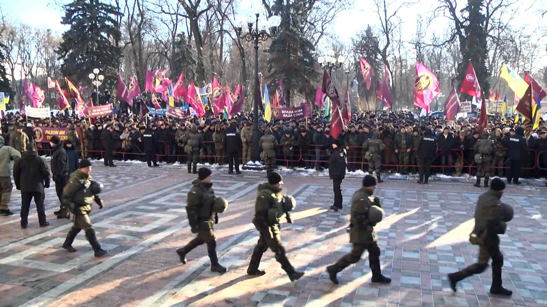 З якими вимогами під Раду прийшли ветерани війни в Афганістані