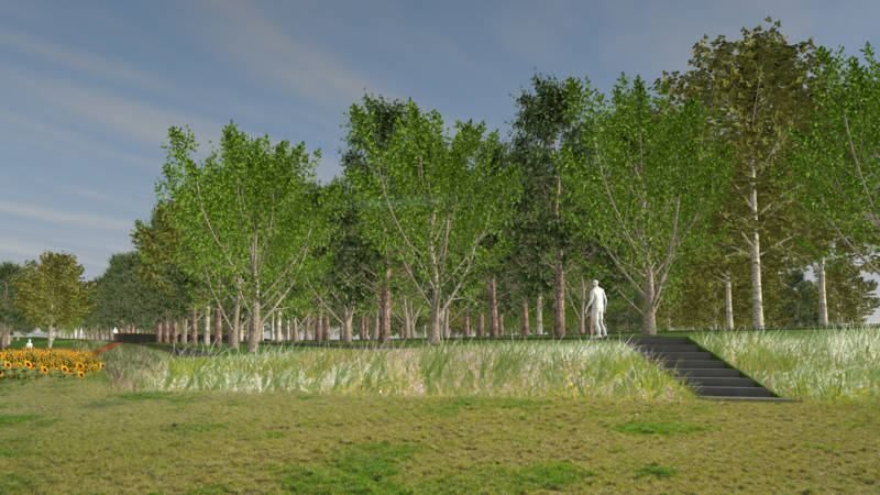 Мемориал в память о жертвах рейса MH17 начали строить в Нидерландах Мемориал в память о жертвах рейса MH17 начали строить в Нидерландах