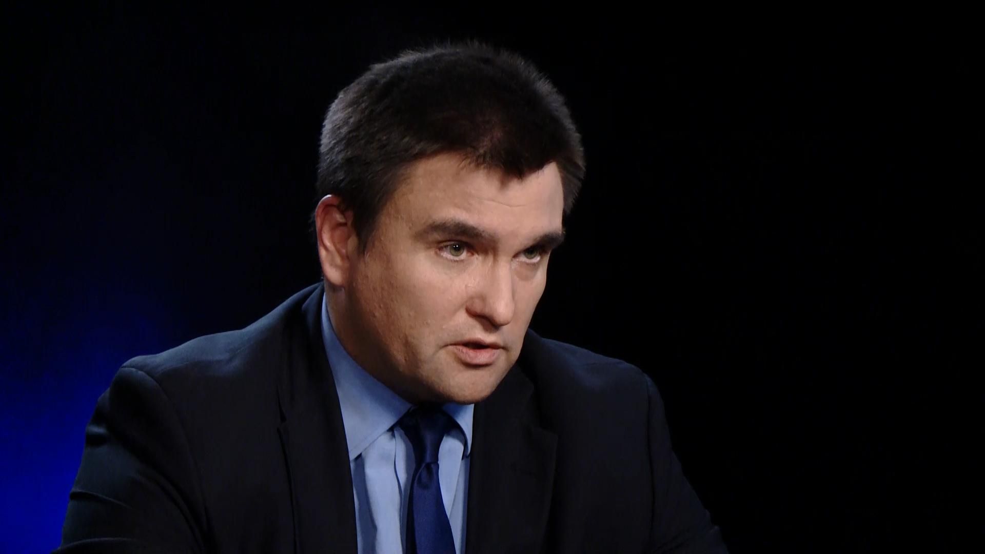 Клімкін зробив гостру заяву щодо бажання Росії панувати на Донбасі