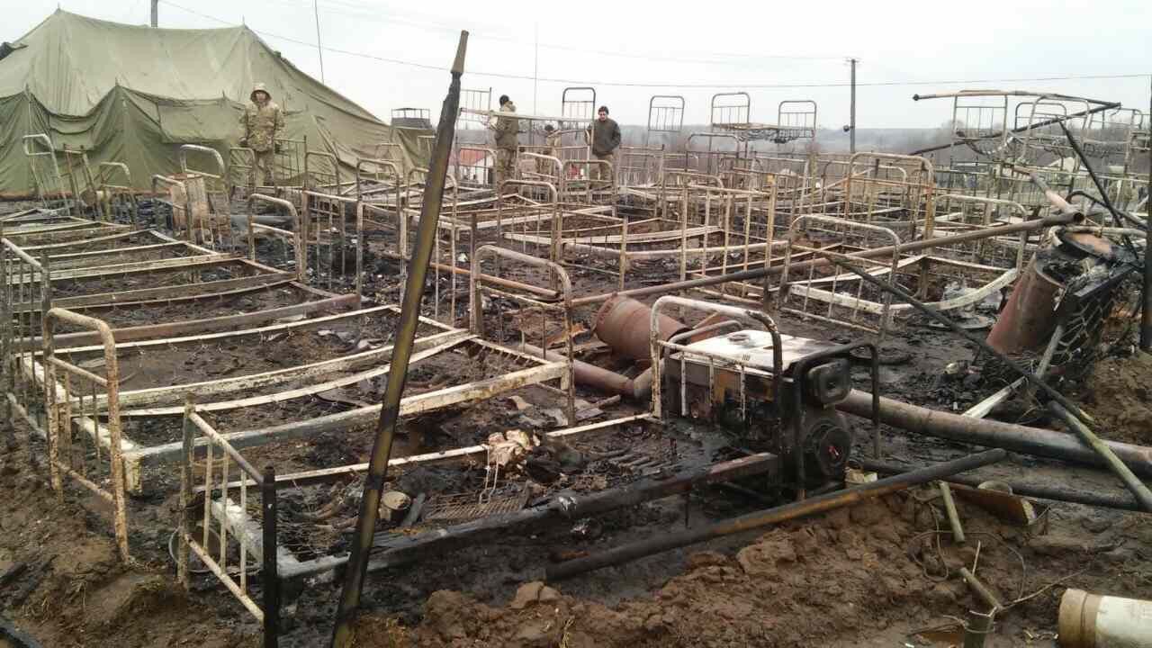 На Житомирщине горел военный полигон