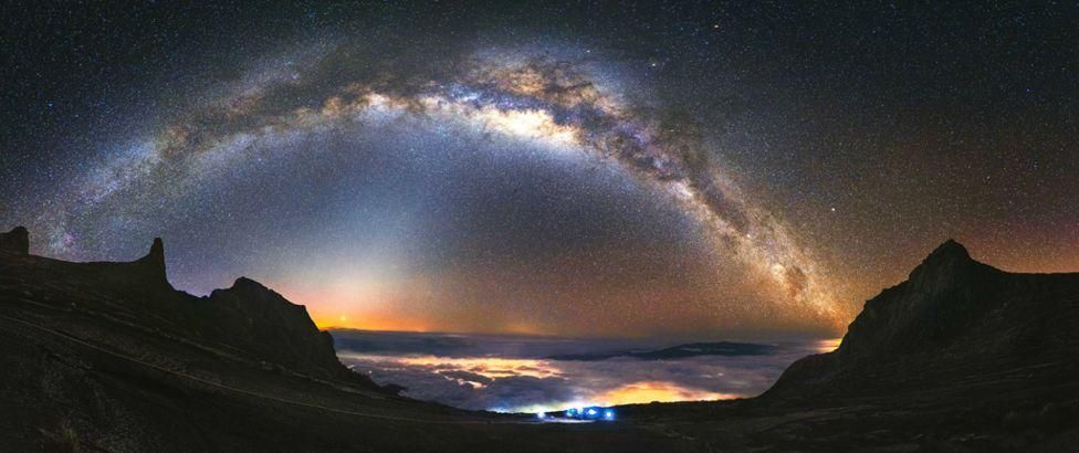 Фотограф показав неймовірну красу Чумацького шляху