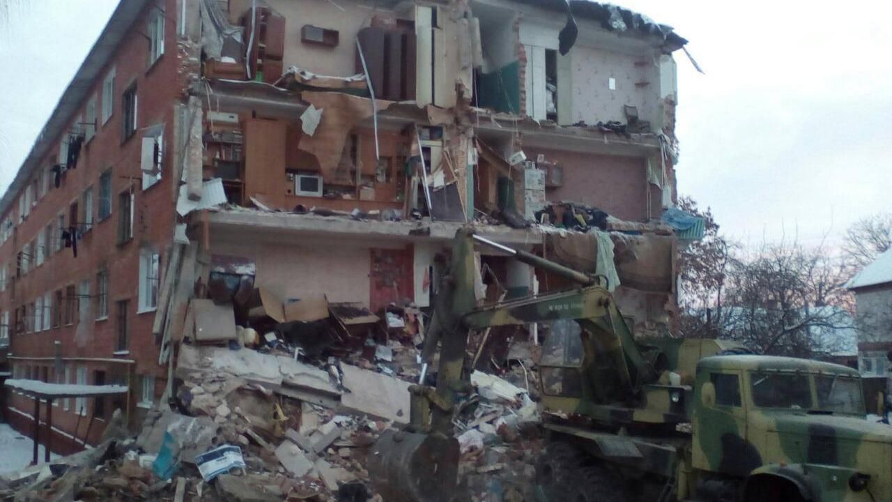 Обвал общежитии в Чернигове: как выглядит место трагедии