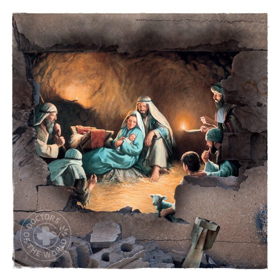 Необычные открытки к Рождеству: праздник во время войны Необычные открытки к Рождеству: праздник во время войны