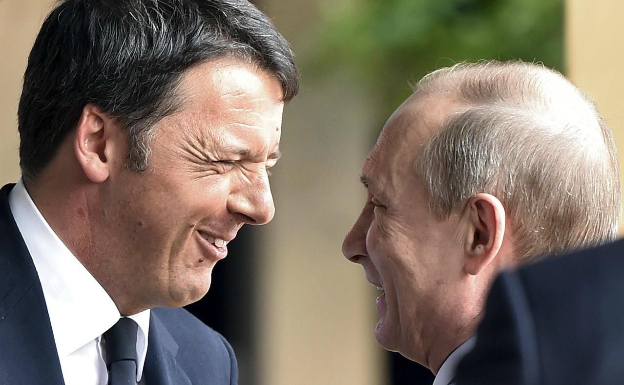 Премьер Италии учится у Путина? Премьер Италии учится у Путина?