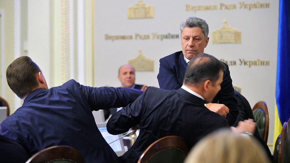 Справа про бійку Ляшка і Бойка тепер в Генпрокуратурі Справа про бійку Ляшка і Бойка тепер в Генпрокуратурі