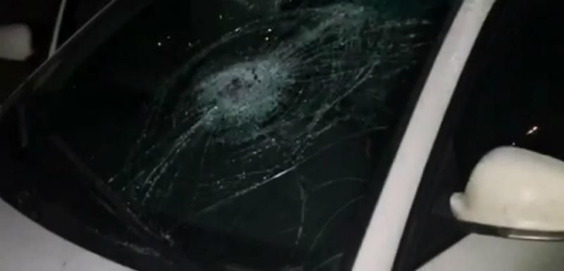 Стрілянина на Рівненщині: невідомі в масках кинули вибухівку в авто поліції
